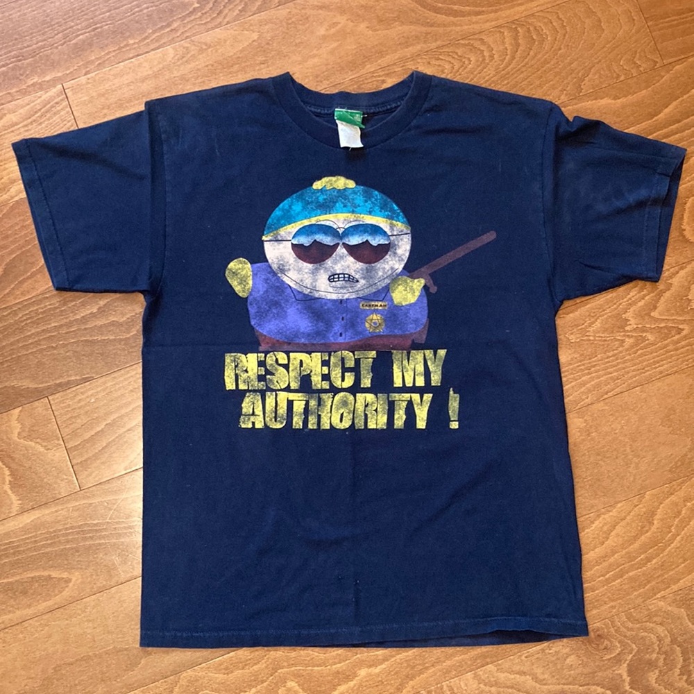 South Park Respect My Authority Shirt Size Large
